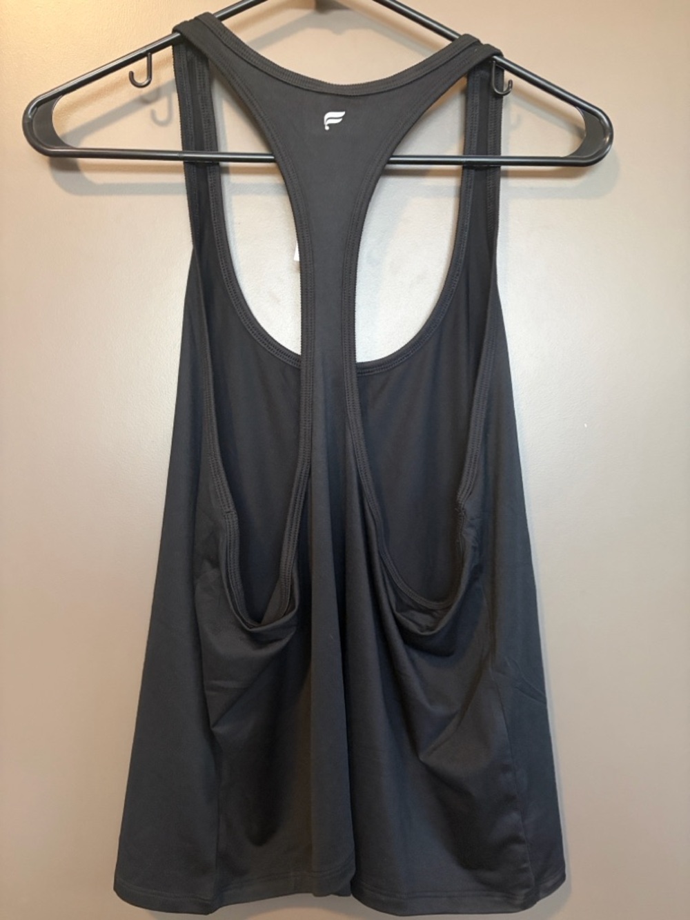 Fabletics Black Racerback Tank - Picture 4 of 5